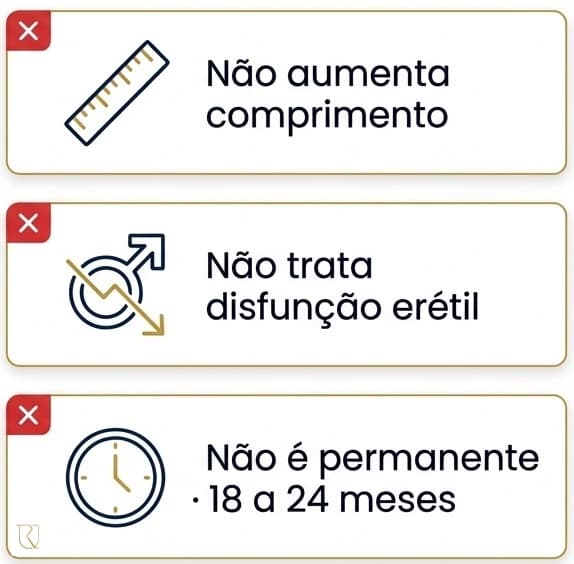 O que o preenchimento peniano com ácido hialurônico não faz