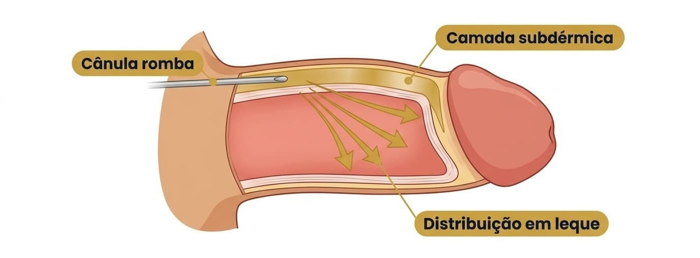 Dr. Rafael Correia em atendimento de preenchimento peniano com ácido hialurônico em Brasília