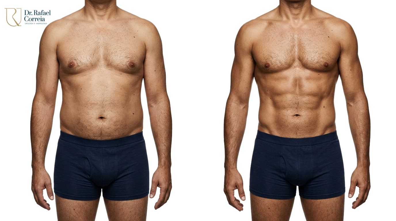 Reposição hormonal masculina em Brasília, guia completo com Dr. Rafael Correia