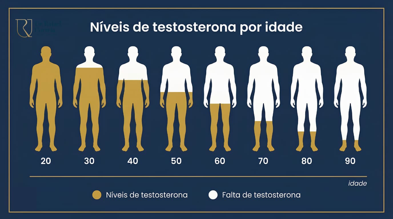 Plano individualizado de reposição hormonal masculina em Brasília
