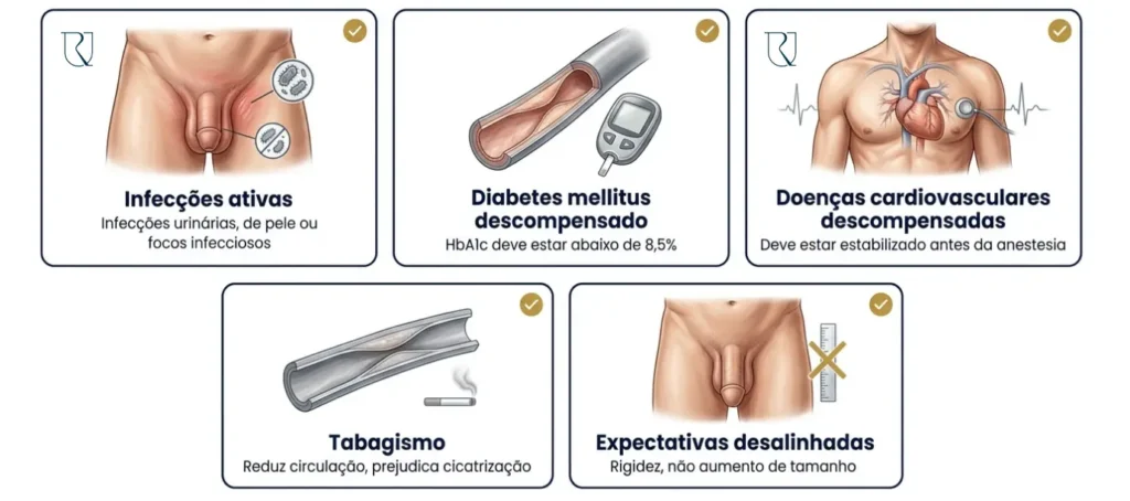 Ilustração médica sobre ams tactra relacionada à prótese peniana semirrígida para tratamento da disfunção erétil.
